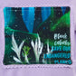 Save the Endangered Plants-Changeable Printed Plants Patches, 7pcs, Only Patches, Purple